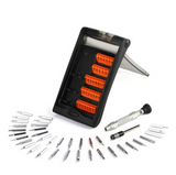 38 In 1  Precision aluminium alloy DIY repair toolkit magnetic screwdriver set for cellphone computer