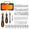 69 IN 1 Professional Tool Set with Rotatable Ratchet Handle and Extension Bar